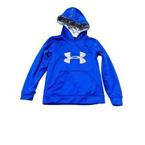 Under Armour blue hoodie Junior size small A755